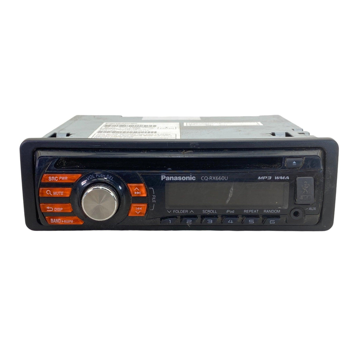 CQ-RX660U Genuine Panasonic Radio CD/MP3/WMA - Second Truck Parts