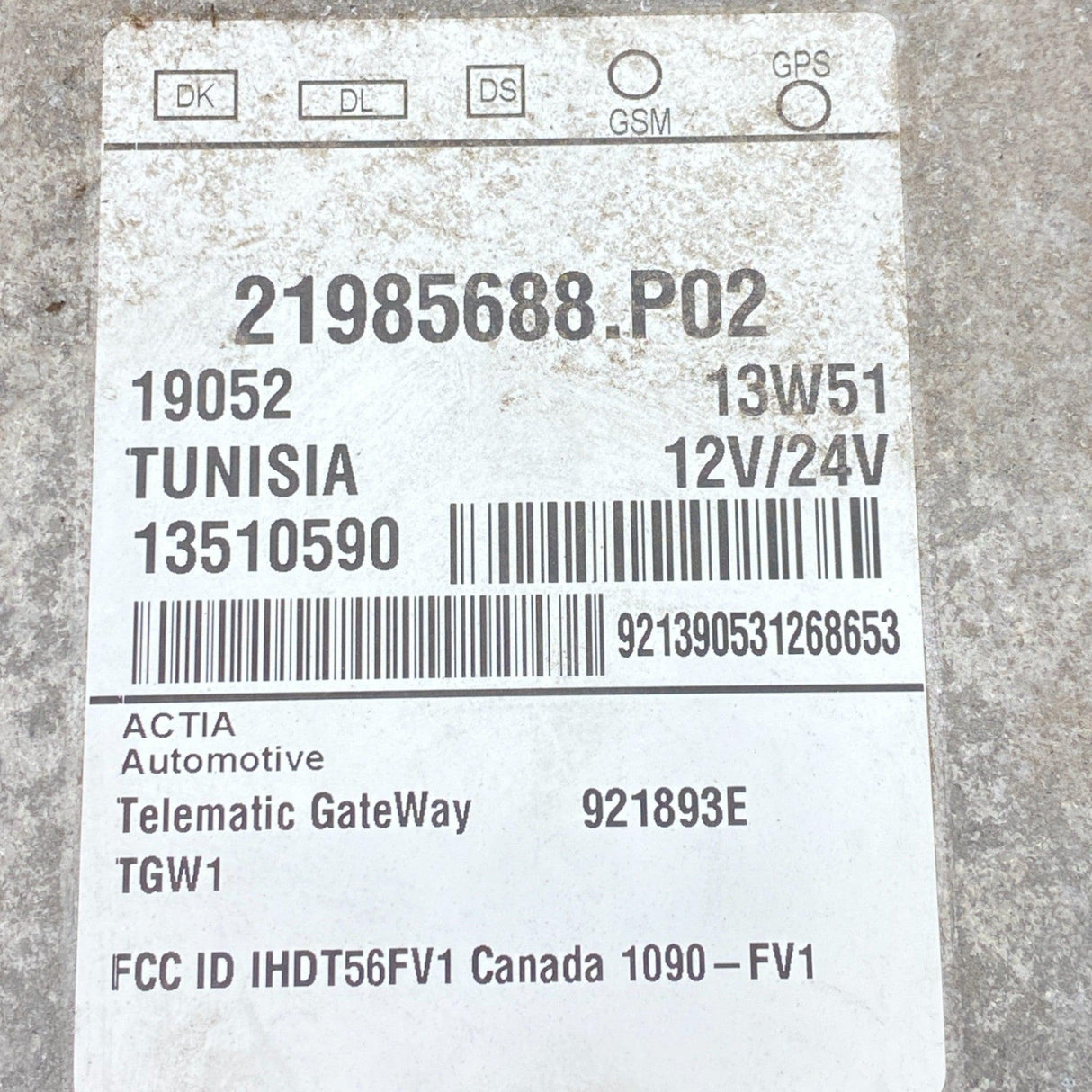 21985688 Genuine Mack Telematics Control Unit - Second Truck Parts