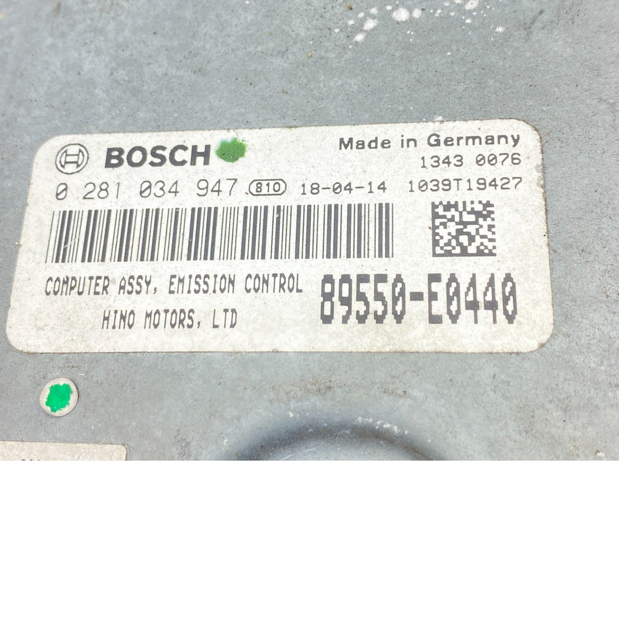 89550-E0440 Genuine Bosch Emission Control - Second Truck Parts