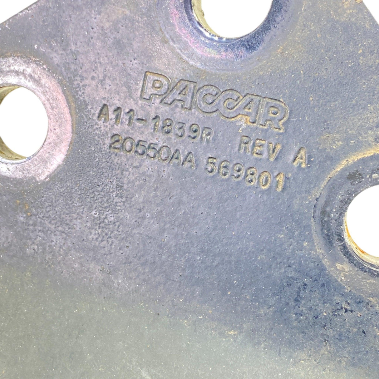 A11-1839R Genuine Paccar Front Right Side Bracket Engine - Second Truck Parts