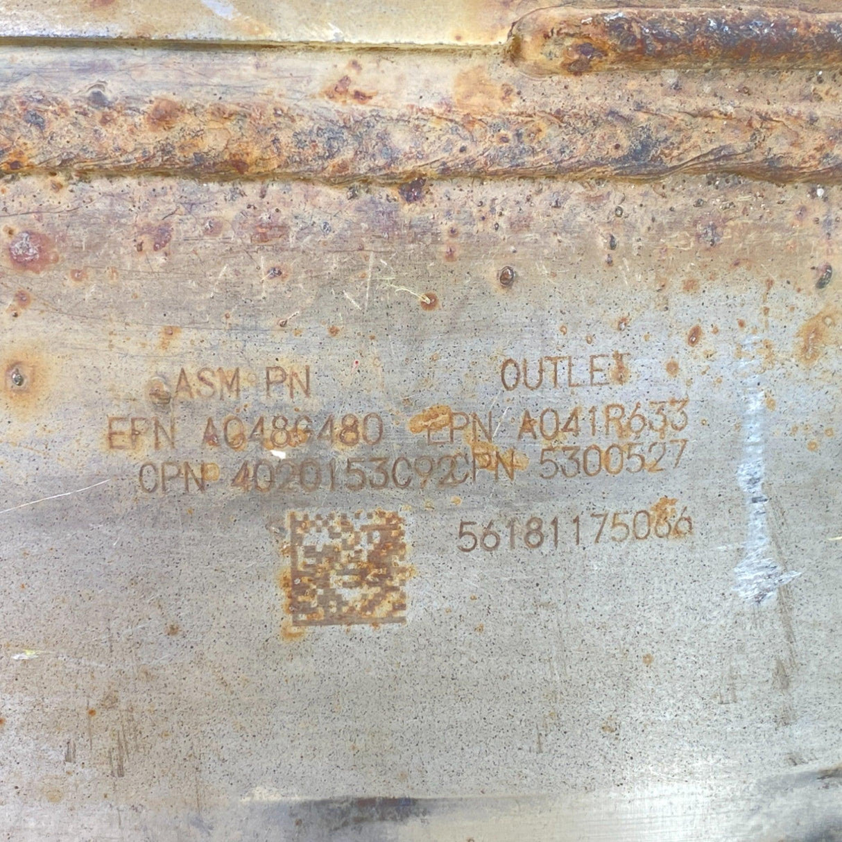 5300527 Genuine Cummins DPF Outlet Module - Second Truck Parts