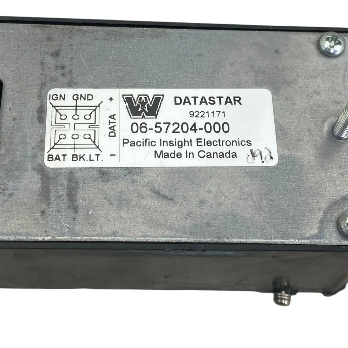 06-57204-000 Genuine Western Star Data Star Driver Display - Second Truck Parts