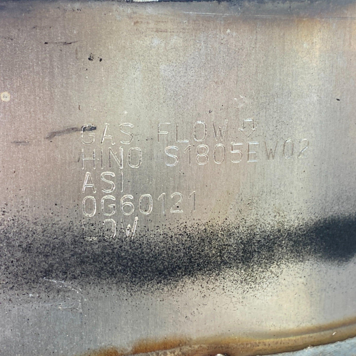 S1805EW02 Genuine Hino DOC Diesel Oxidation Catalyst - Second Truck Parts