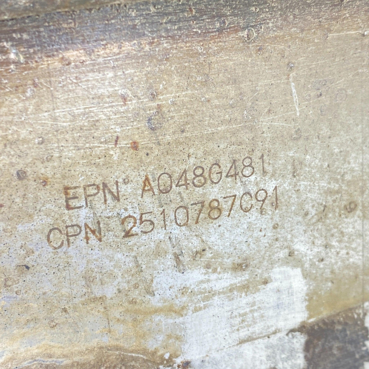 A048G481 Genuine International DOC Diesel Oxygen Catalyst