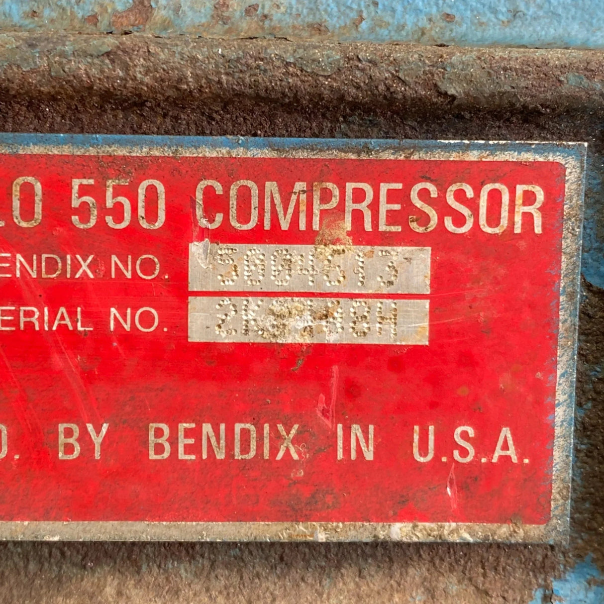 046255004613X Genuine Bendix Air Brake Compressor TF-550