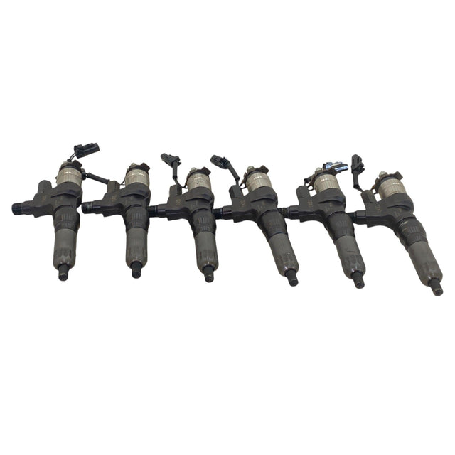 0233 Genuine Hino Fuel Injectors Set Of Six - Second Truck Parts