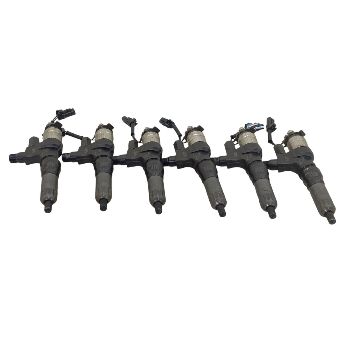 0233 Genuine Hino Fuel Injectors Set Of Six - Second Truck Parts
