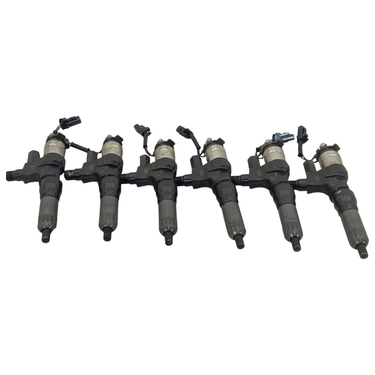 0233 Genuine Hino Fuel Injectors Set Of Six - Second Truck Parts