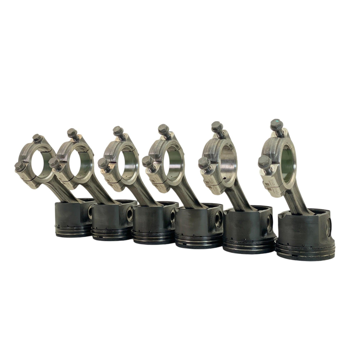 13260-E0100 Genuine Hino Connecting Rod & Piston Assembly For J08E-WU Set Of Six - Second Truck Parts