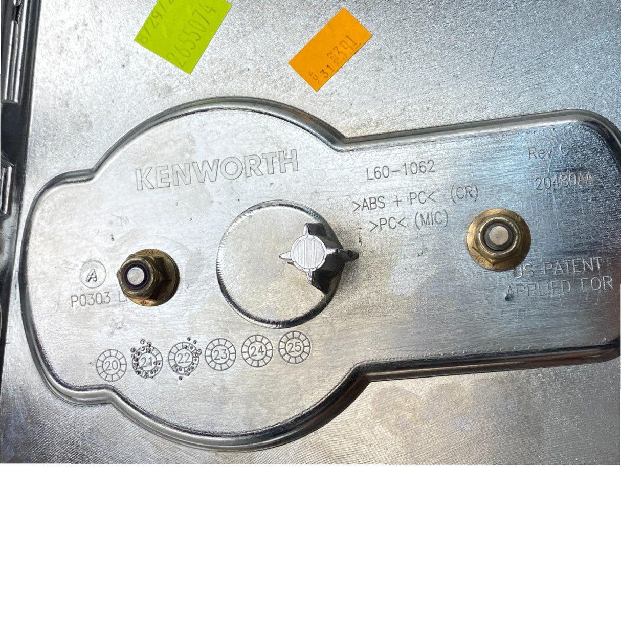 L60-1062 Genuine Kenworth Hood Left Side Vent Trim - Second Truck Parts