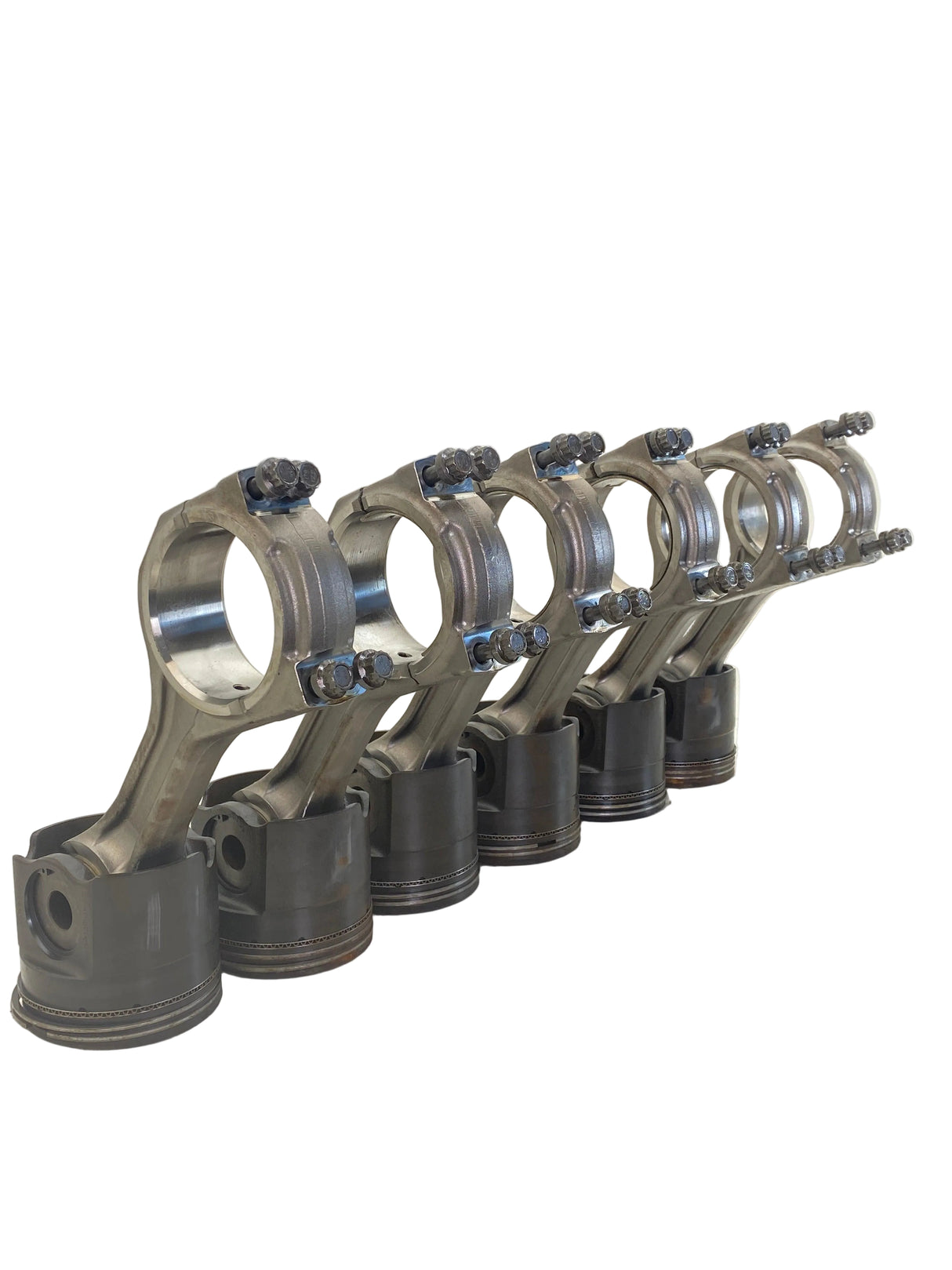 2874332 Genuien Cummins Connecting Rod & Piston Set Of Six - Second Truck Parts