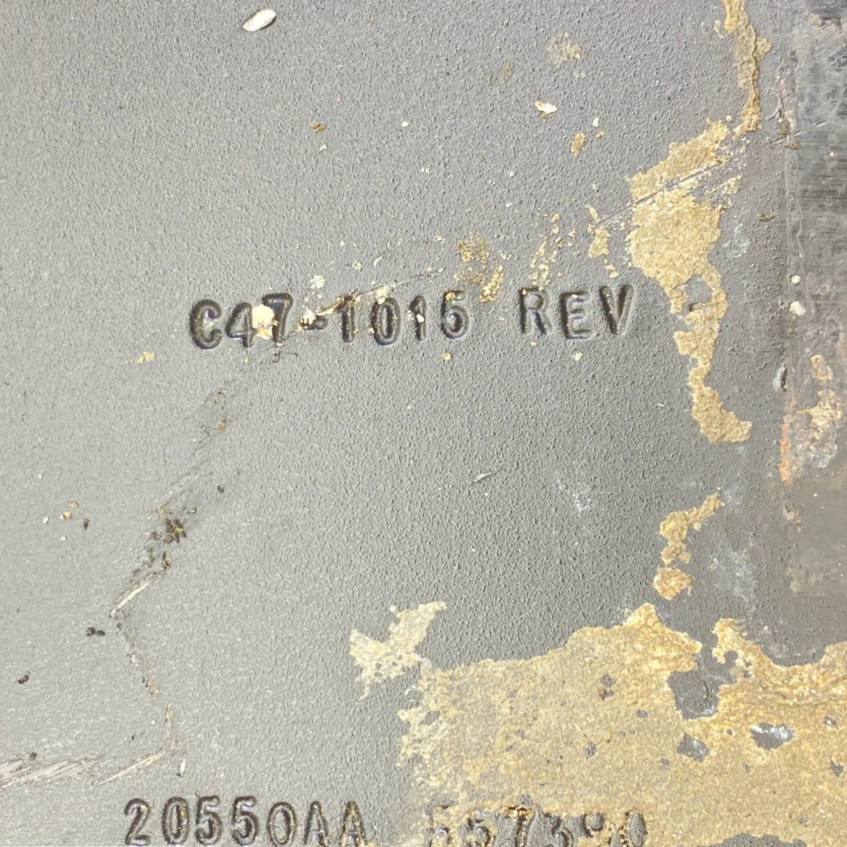 C47-1015 Genuine Paccar Gusset Upper - Second Truck Parts