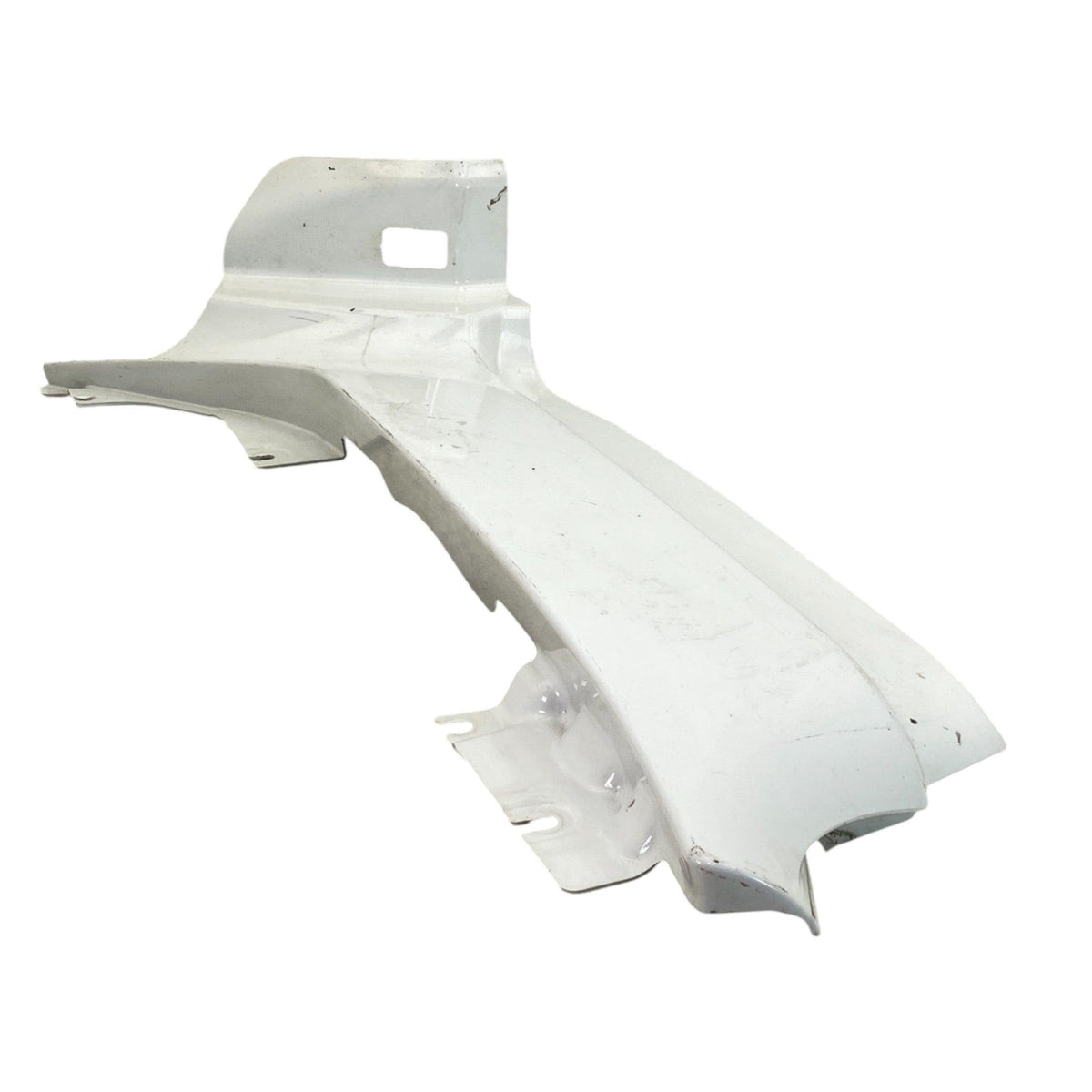 R22-1321 Genuine Paccar White Left Side Hood Lock Panel Cover - Second Truck Parts