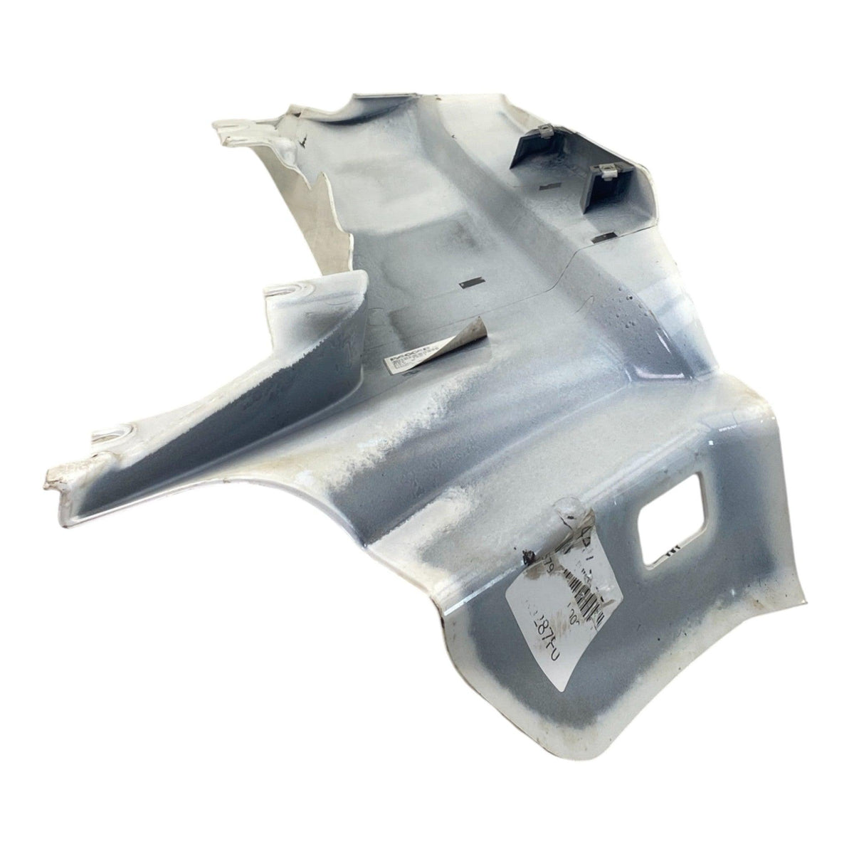 R22-1321 Genuine Paccar White Left Side Hood Lock Panel Cover - Second Truck Parts