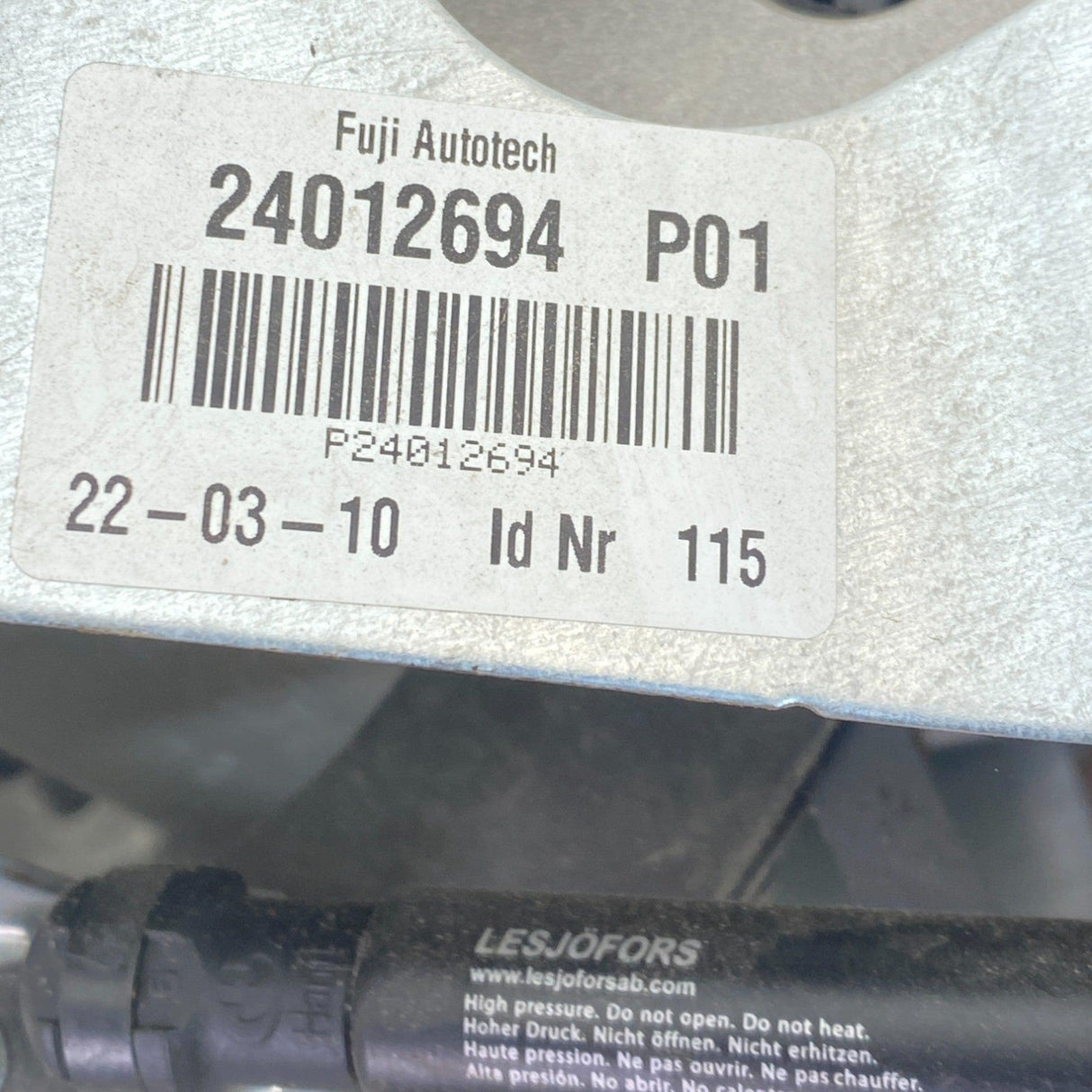 3980337 Genuine Volvo Steering Column Adjustment Mechanism - Second Truck Parts