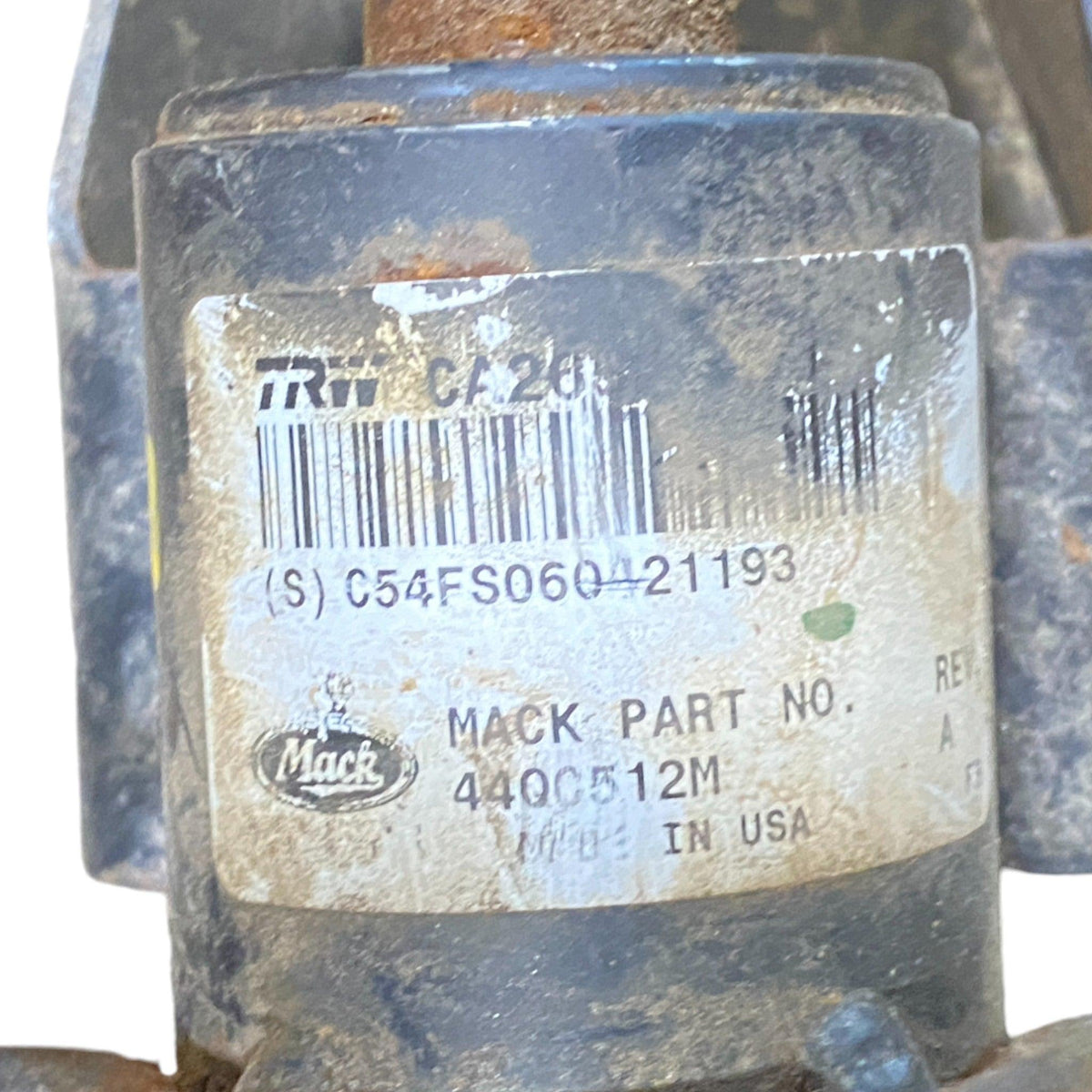 44QC512M Genuine Mack Steering Column - Second Truck Parts