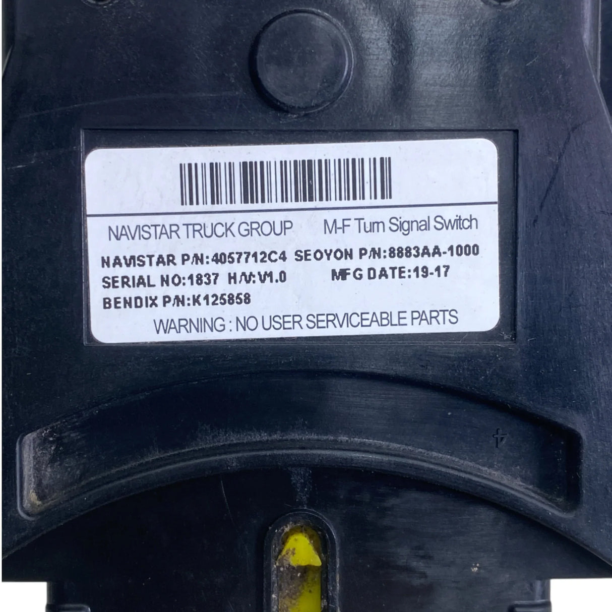 K125858 Genuine International Turn Signal Switch - Second Truck Parts