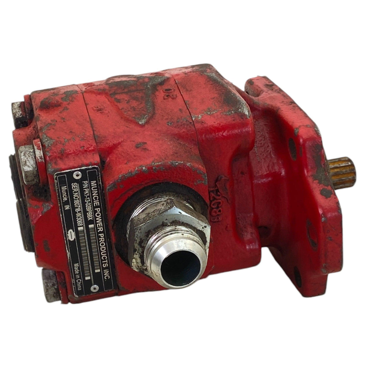 PK-1-13-02BPBBX Genuine Nuncie Hydraulic Gear Pump - Second Truck Parts