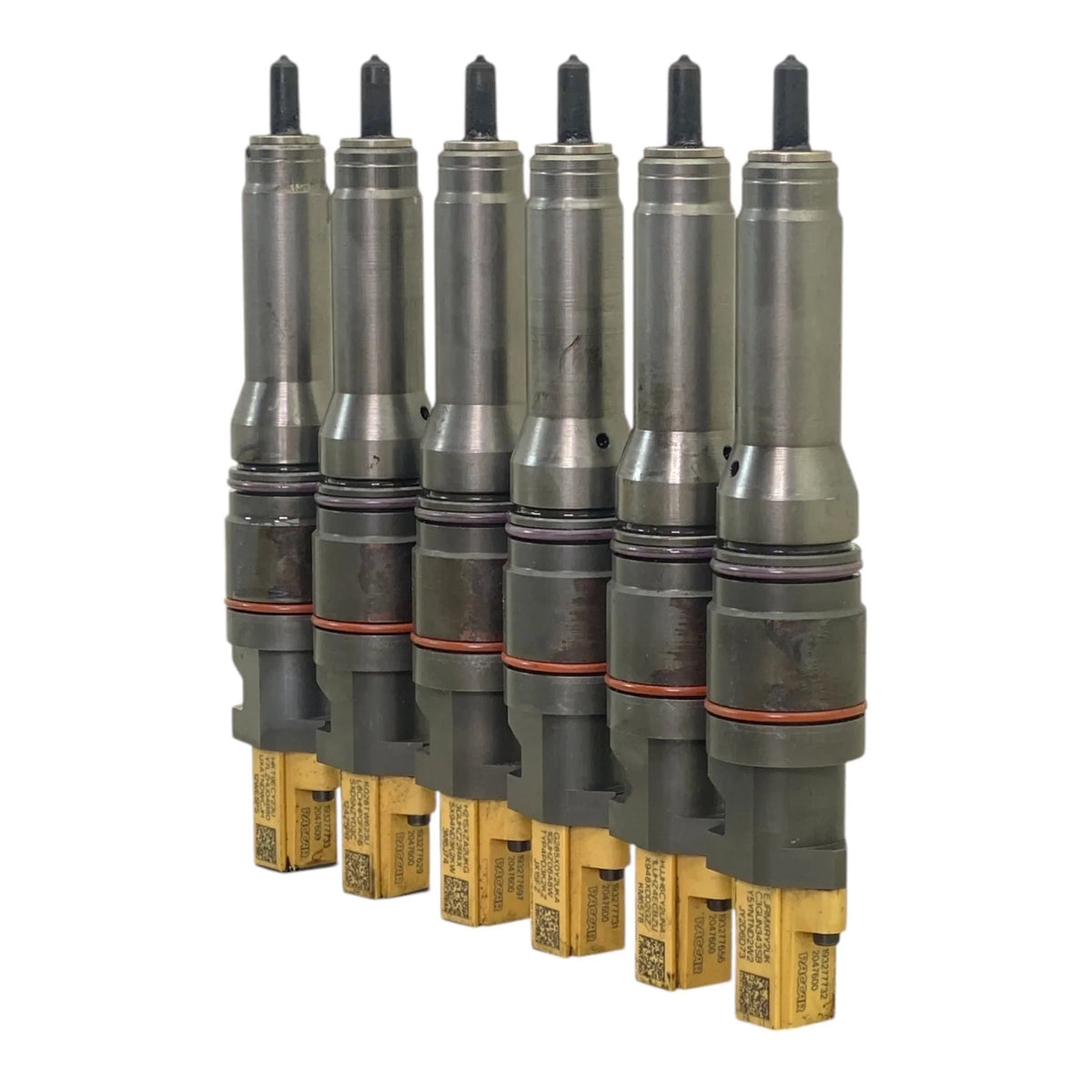 2047600 Genuine Paccar Fuel Injectors Set Of Six - Second Truck Parts