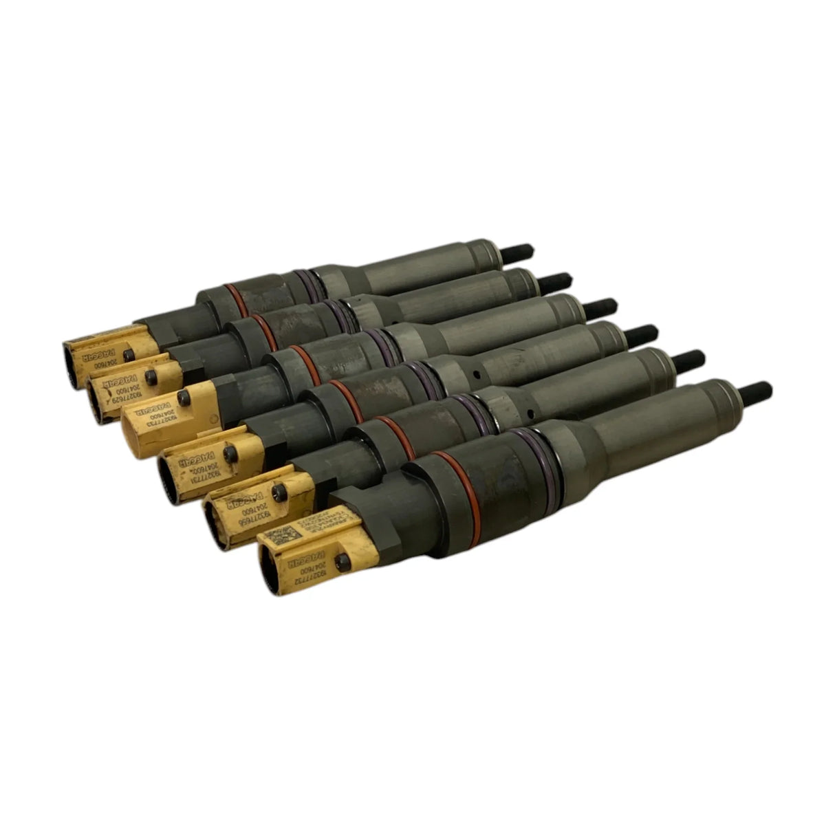 2047600 Genuine Paccar Fuel Injectors Set Of Six - Second Truck Parts