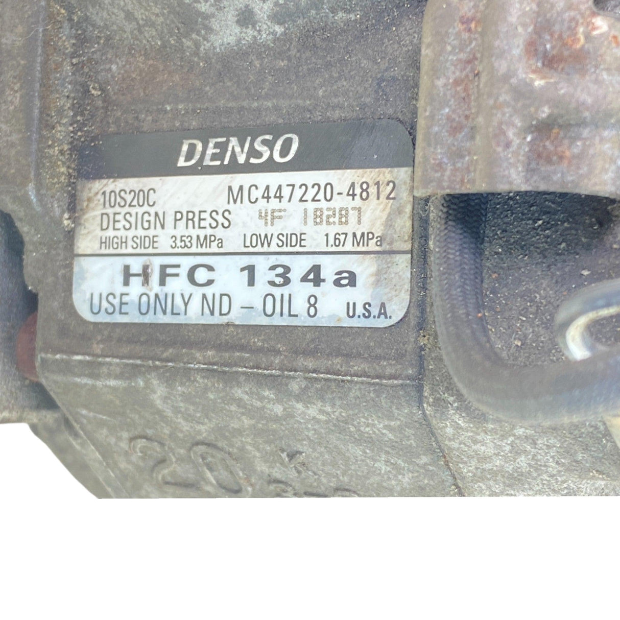 447220-4812 Genuine Denso A/C Compressor - Second Truck Parts