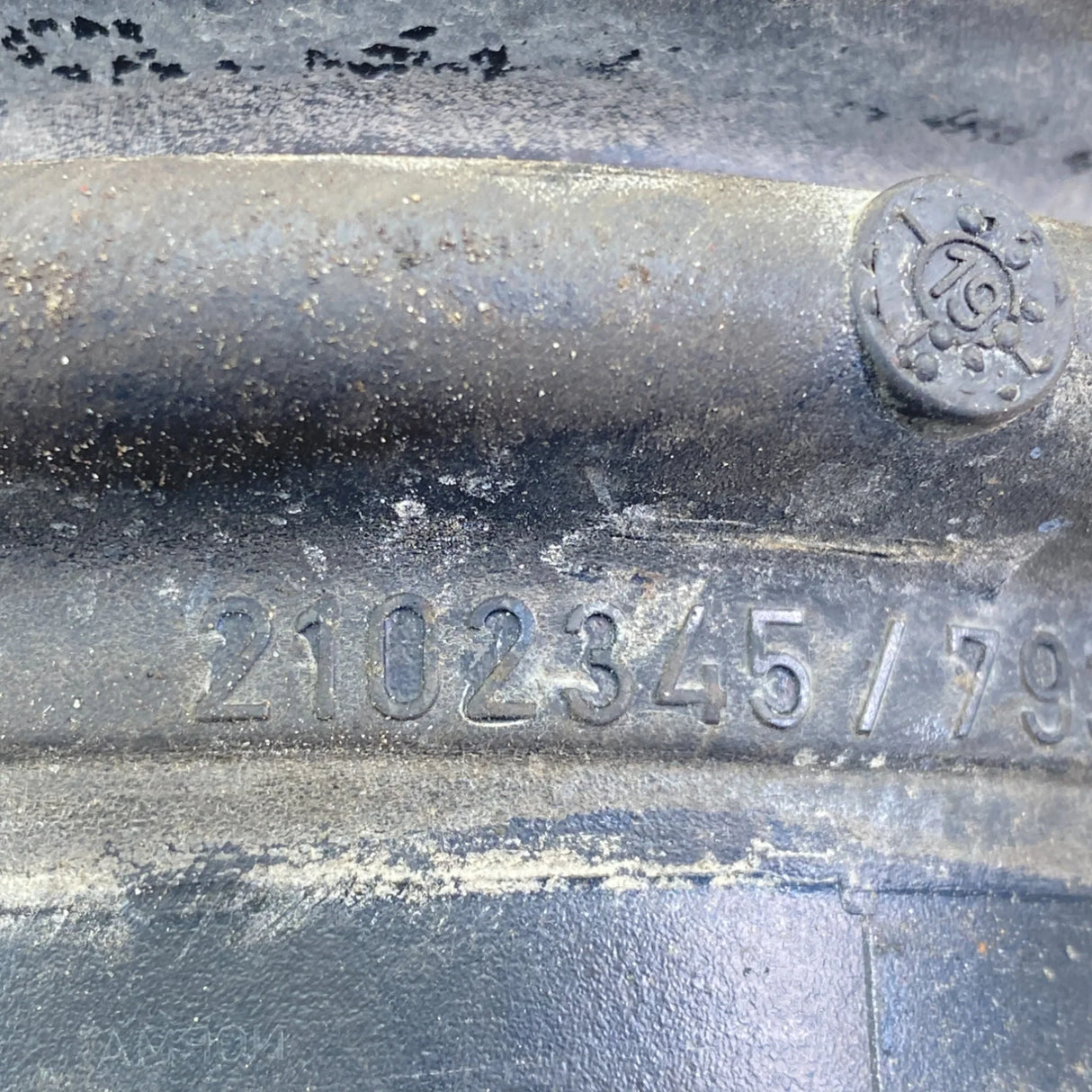 2102345 Genuine Paccar Air Cleaner To Turbo Hose - Second Truck Parts