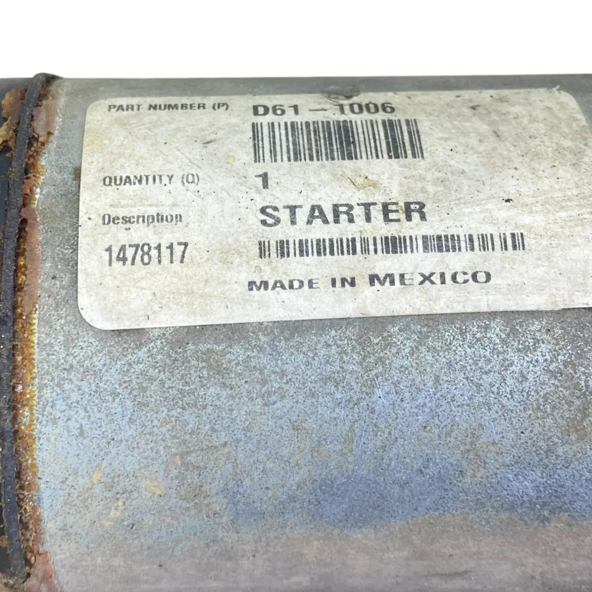 1924505 Genuine Paccar Starter Motor - Second Truck Parts