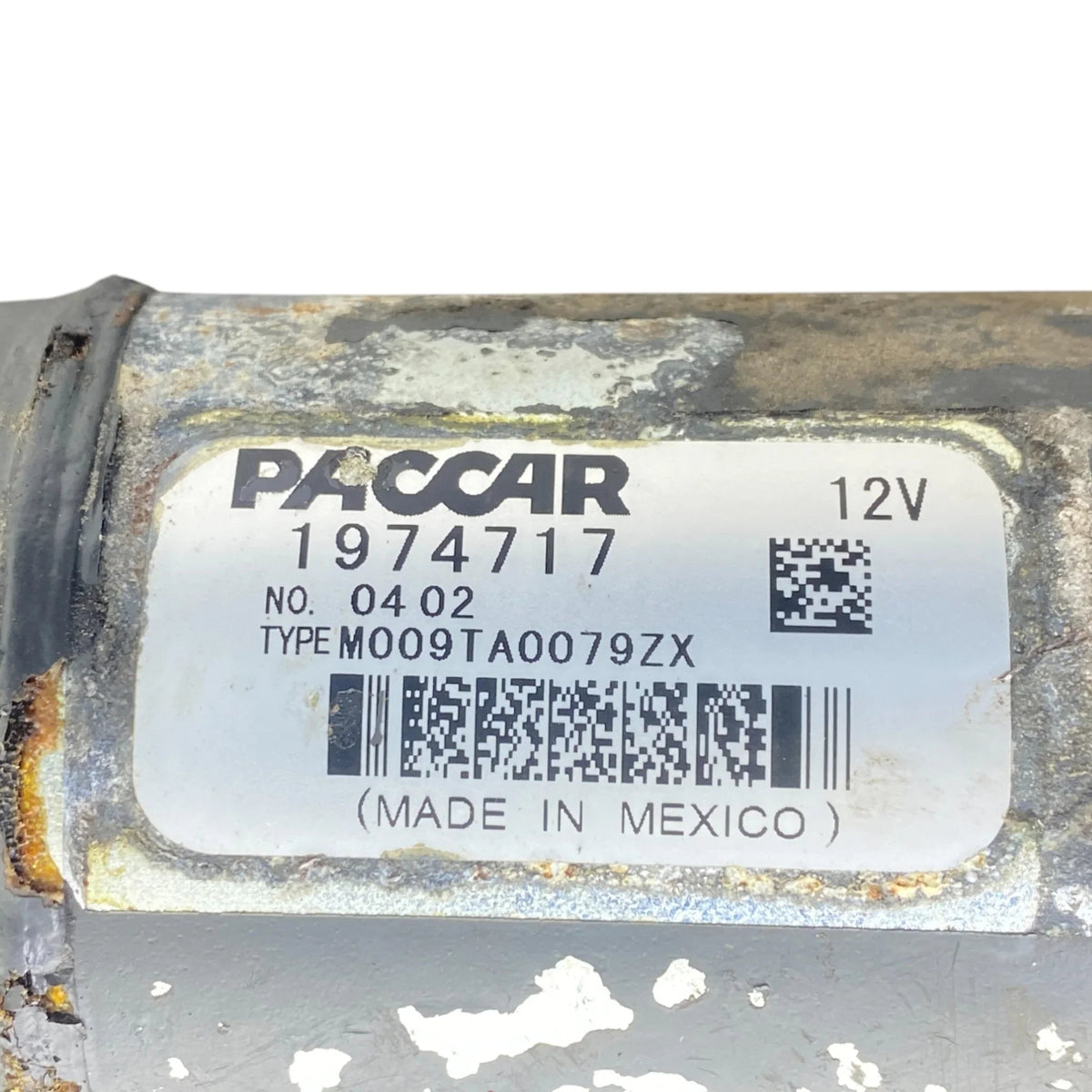1974717 Genuine Paccar Starter Motor - Second Truck Parts