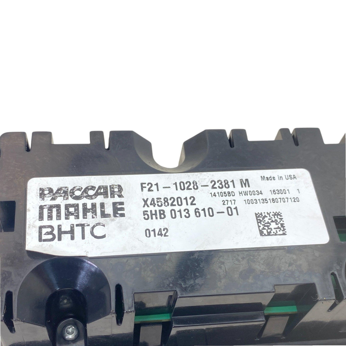 F2110282381 Genuine Paccar Hvac Climate Temperature Control Module