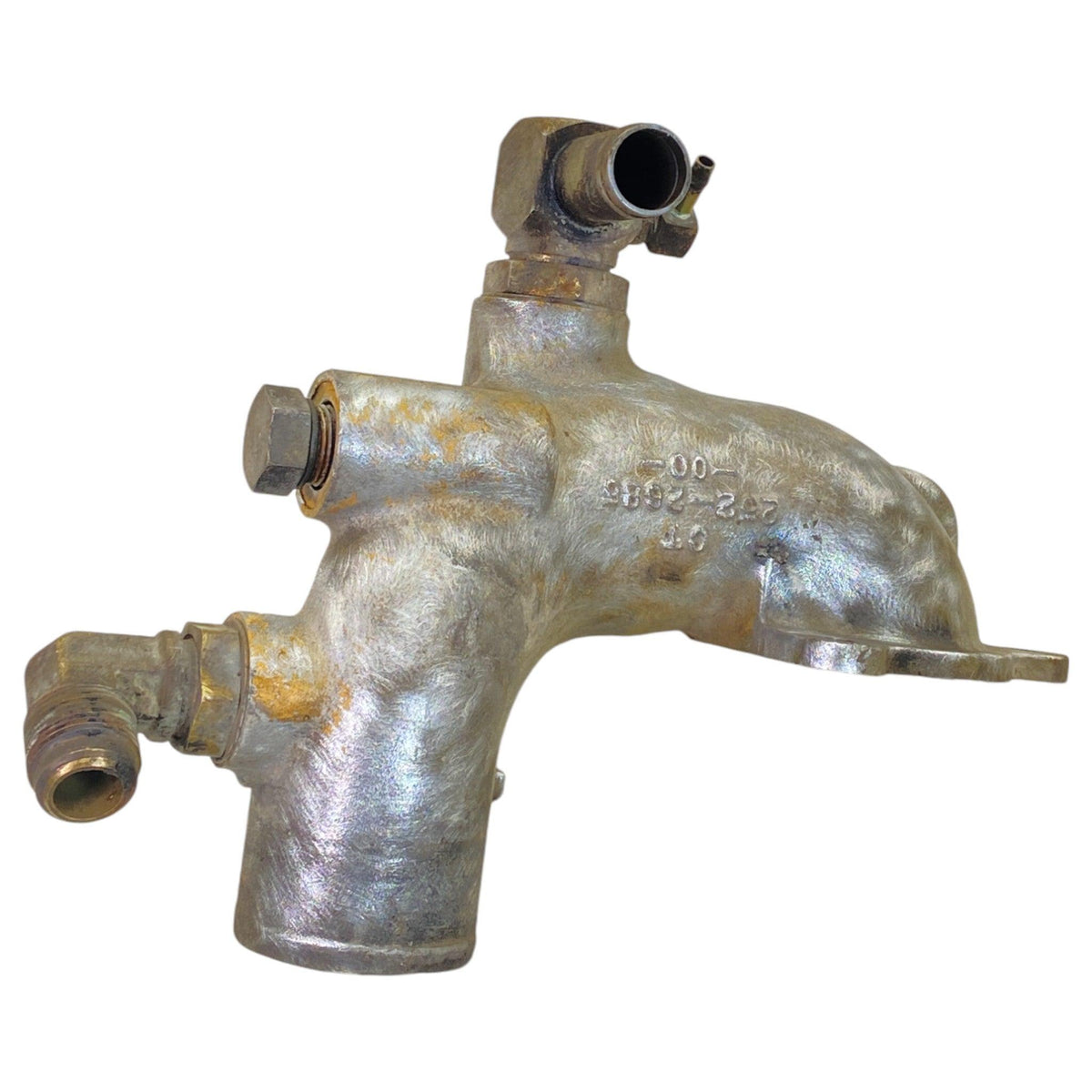 252-2685 Genuine Cat Water Pump Elbow - Second Truck Parts