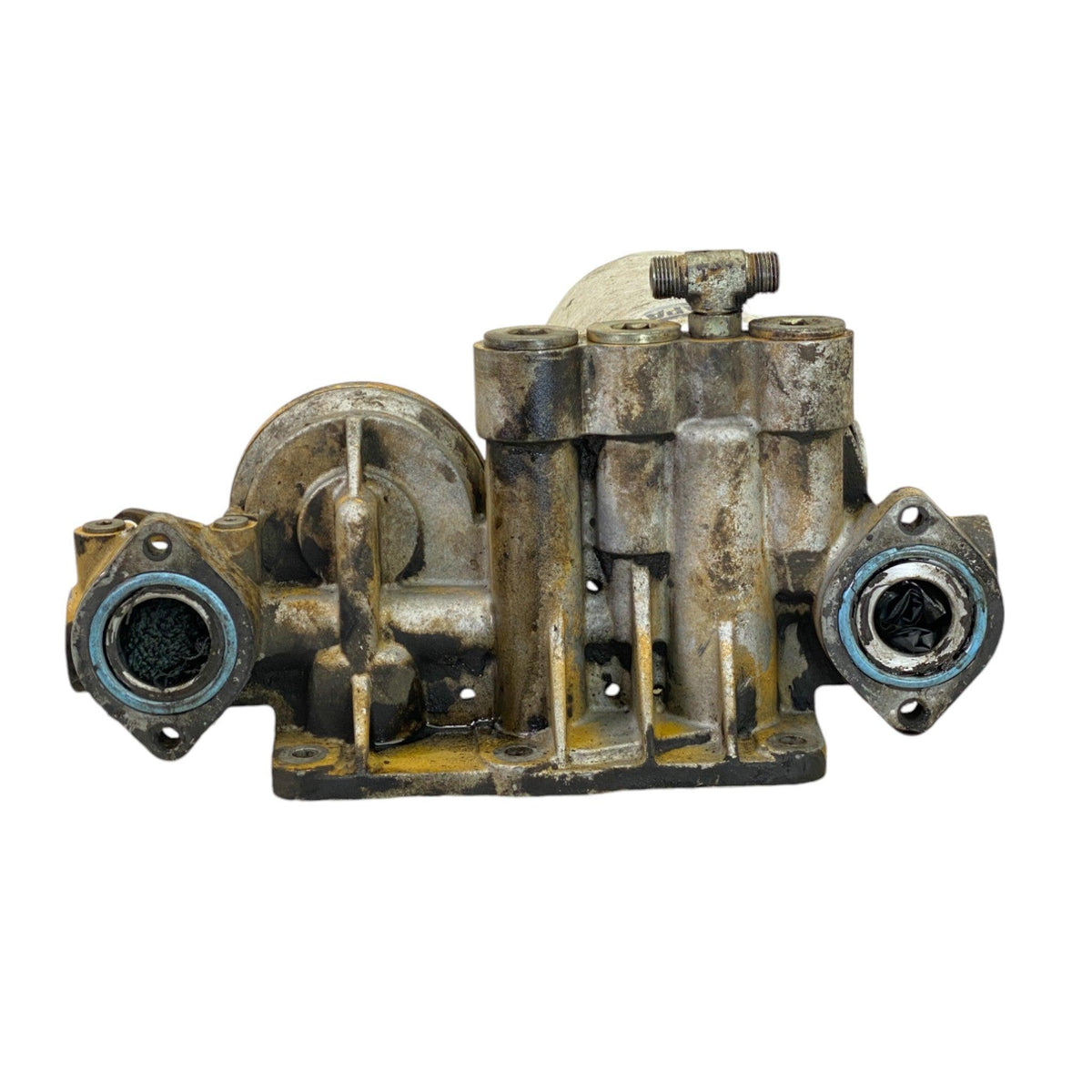 251-6668 Genuine CAT Engine Oil Filter Base - Second Truck Parts