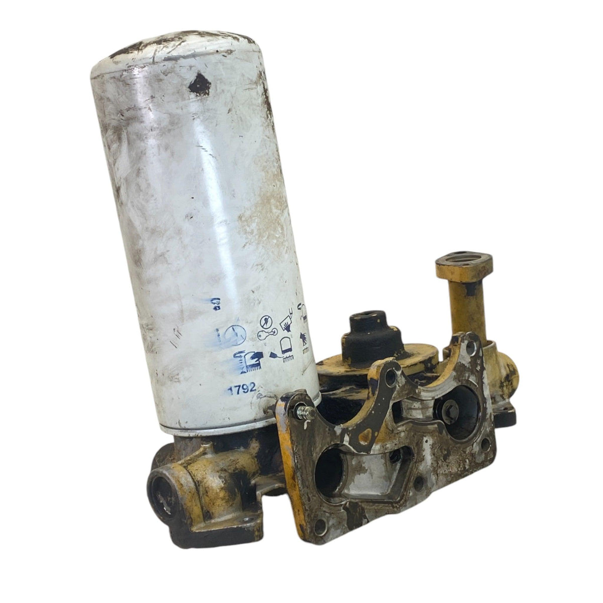 251-6668 Genuine CAT Engine Oil Filter Base - Second Truck Parts