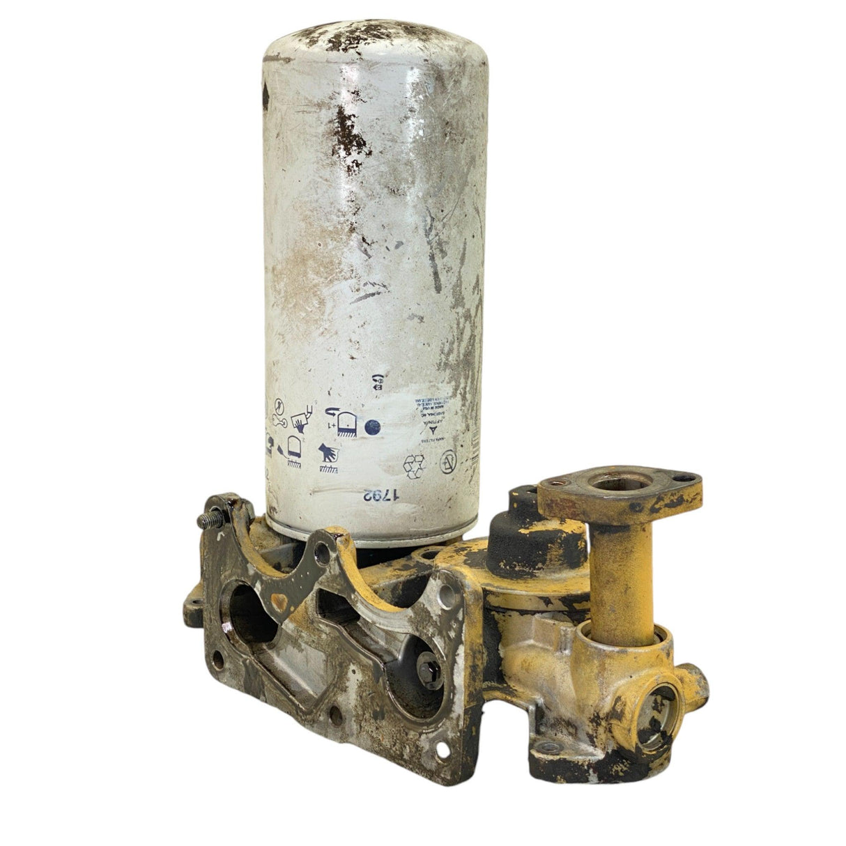 251-6668 Genuine CAT Engine Oil Filter Base - Second Truck Parts