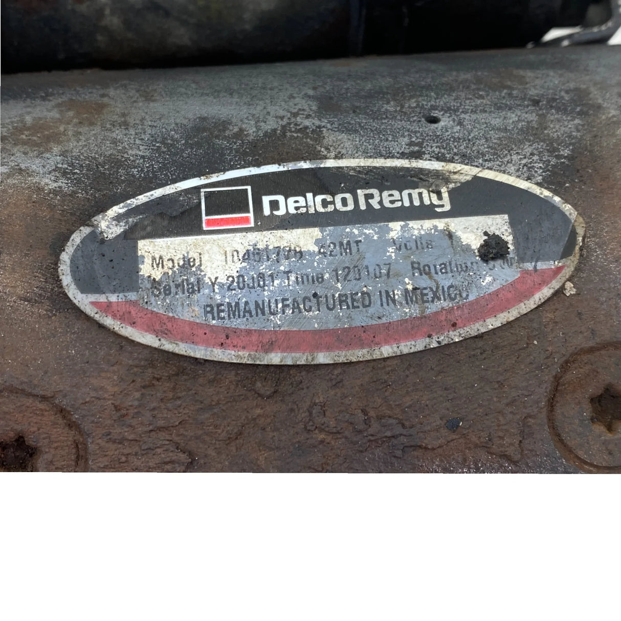 10461778-42MT Genuine Delco Remy Starter Motor - Second Truck Parts