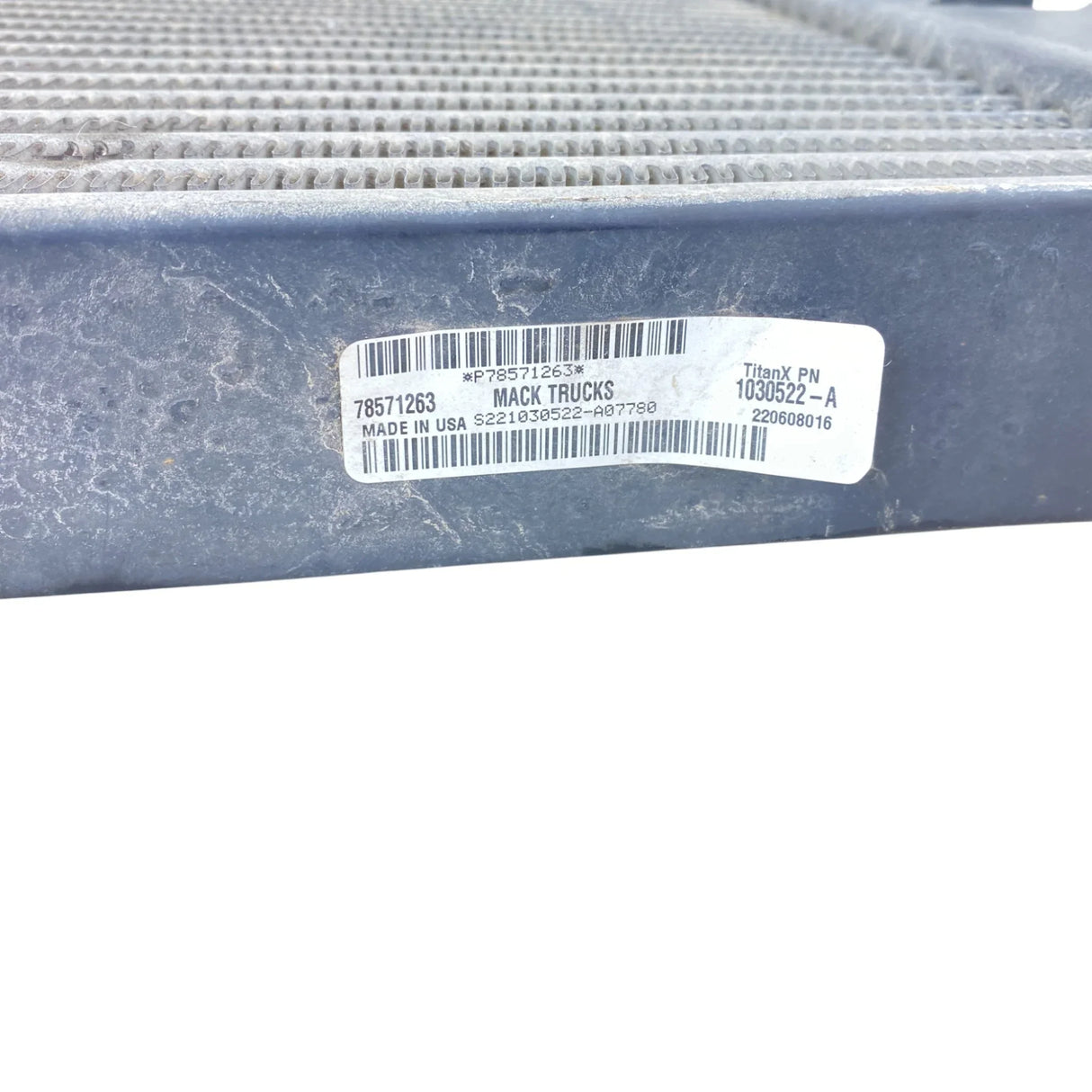 78571263 Genuine Mack Charge Air Cooler - Second Truck Parts