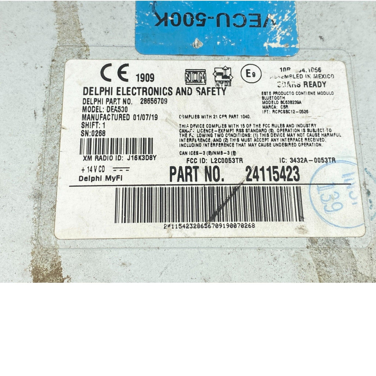 24115423 Genuine Freightliner Radio - Second Truck Parts