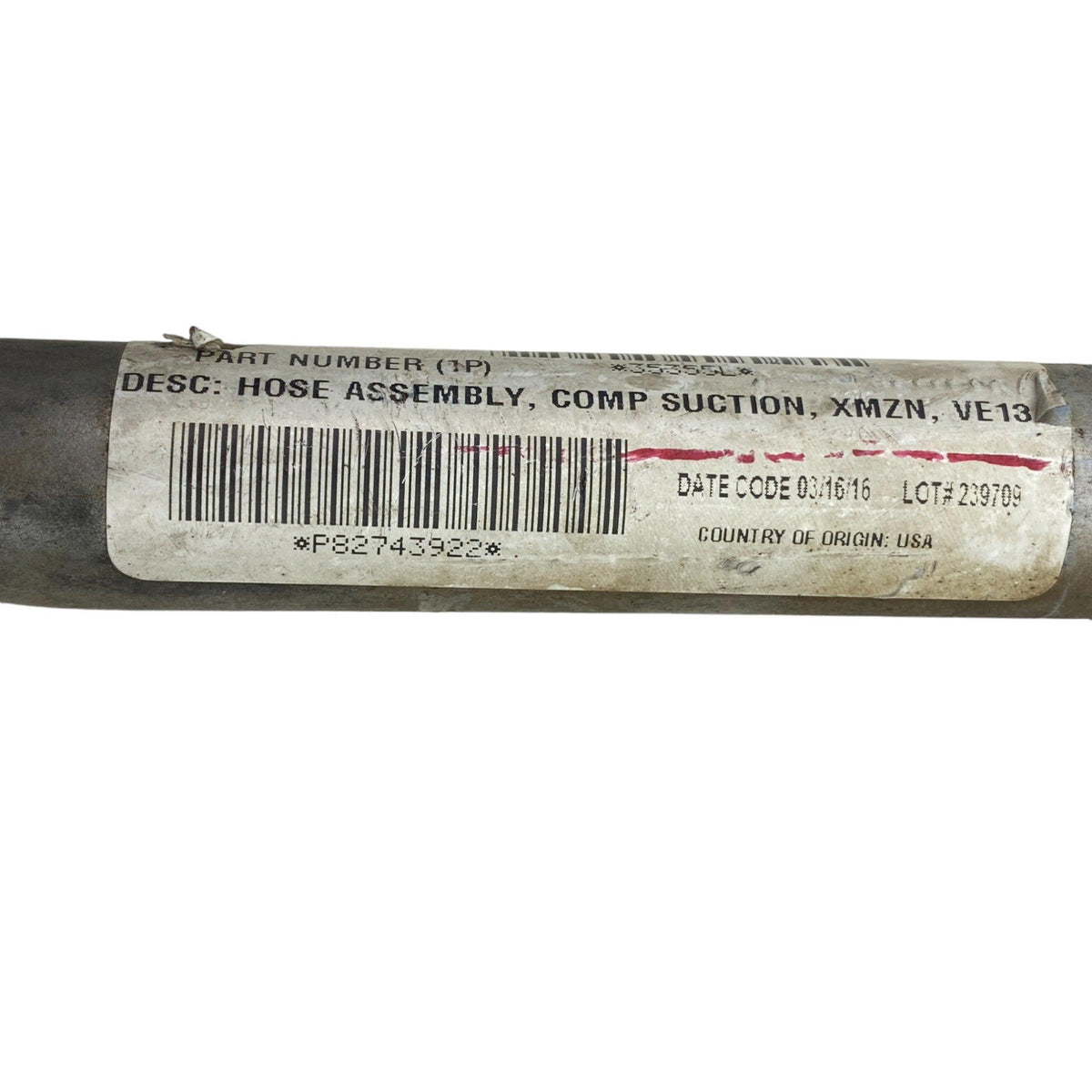 82743922 Genuine Mack A/C Hose Assembly - Second Truck Parts