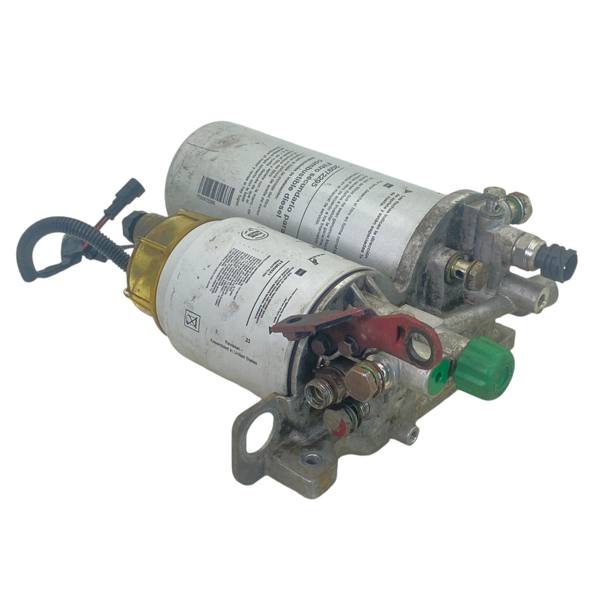 F00741-01 Genuine Volvo Turbo Water Supply Fuel Filter Housing - Second Truck Parts
