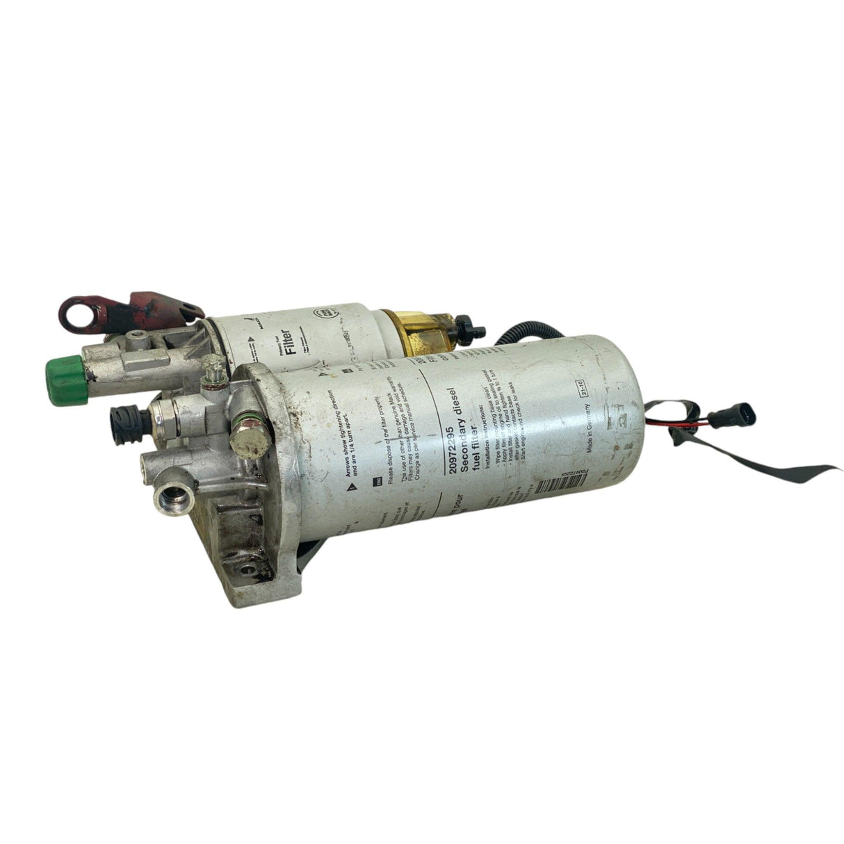 F00741-01 Genuine Volvo Turbo Water Supply Fuel Filter Housing - Second Truck Parts