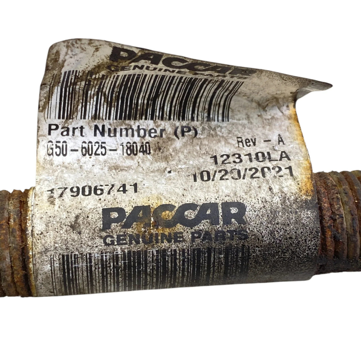 G50-6025-18040 Genuine Paccar Coiled Trailer Emergency Hose - Second Truck Parts