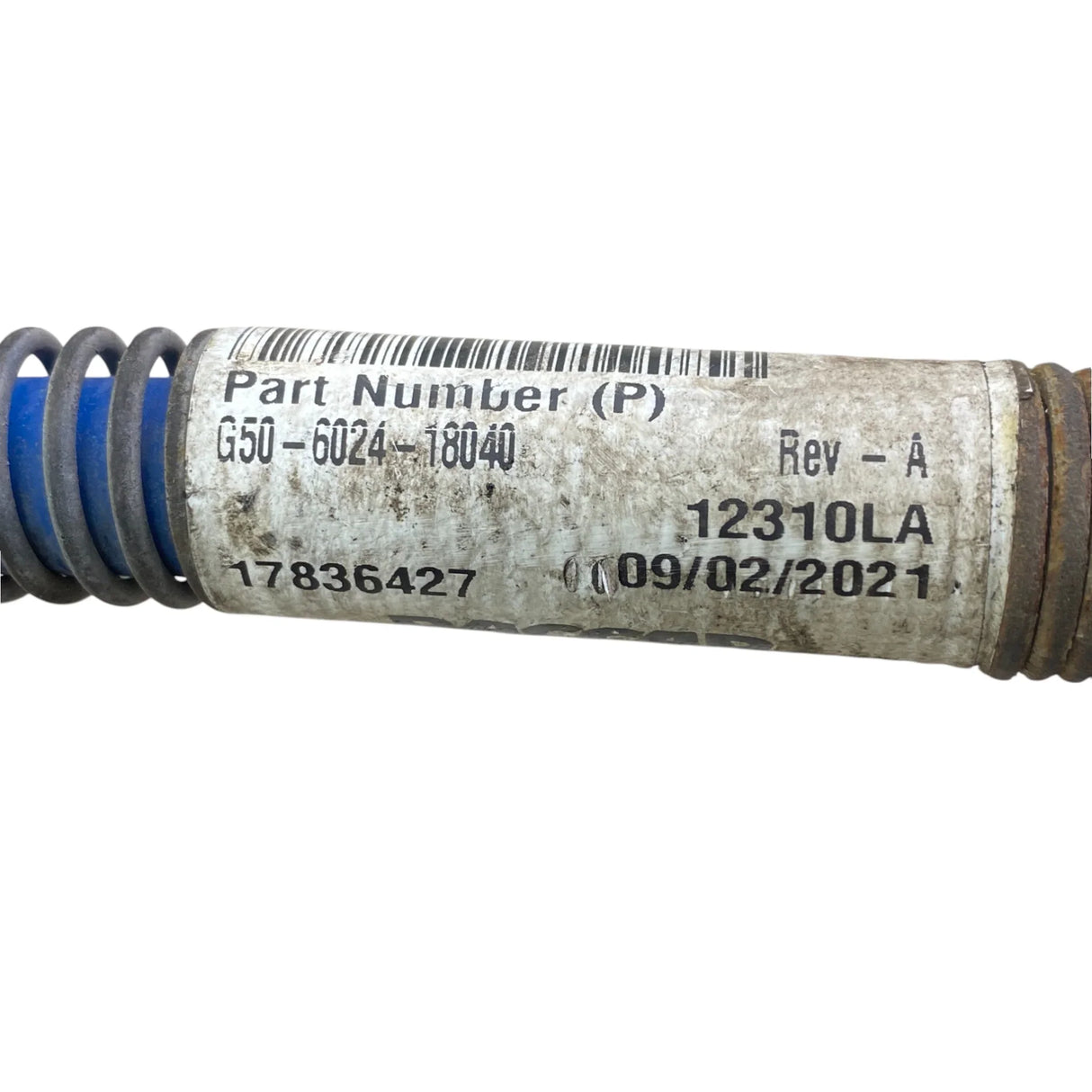 G50-6024-18040 Genuine Paccar Coiled Trailer Service Hose - Second Truck Parts