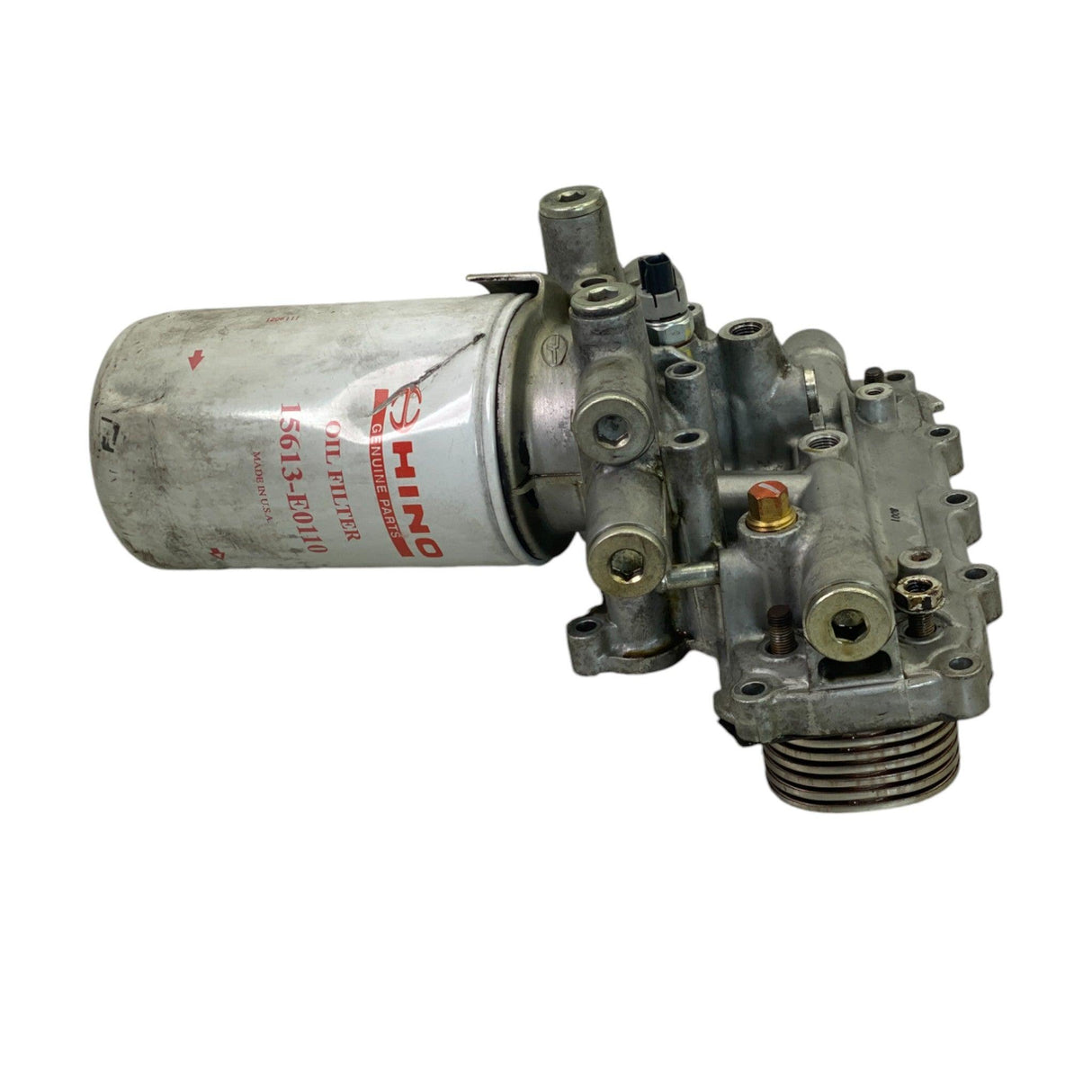 15700-E0860 Genuine Hino Oil Cooler With Housing - Second Truck Parts