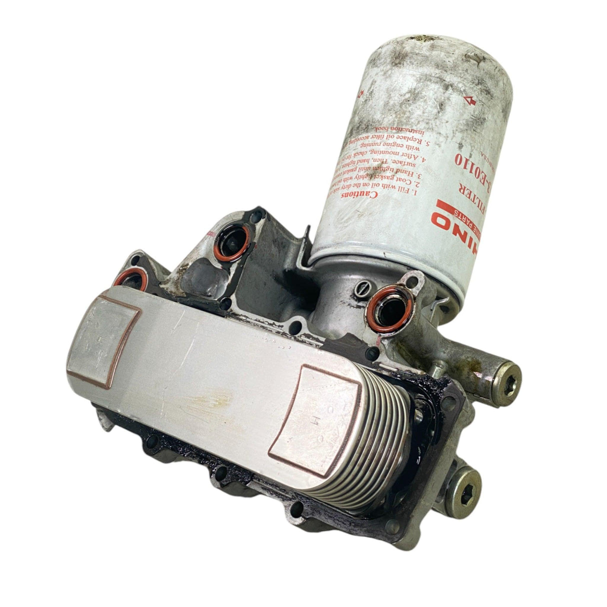 15700-E0860 Genuine Hino Oil Cooler With Housing - Second Truck Parts