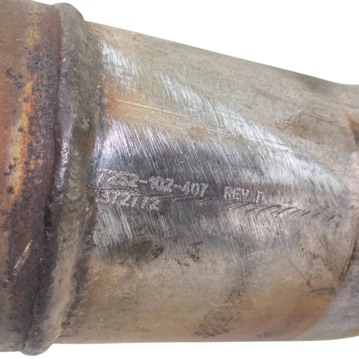 7252-102-407 Genuine Freightliner Exhaust Pipe - Second Truck Parts