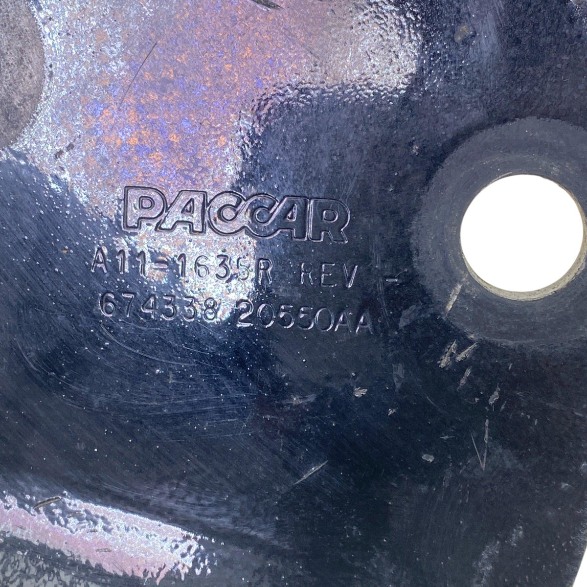 A11-1635R Genuine Paccar Right Side Engine Mount Bracket - Second Truck Parts