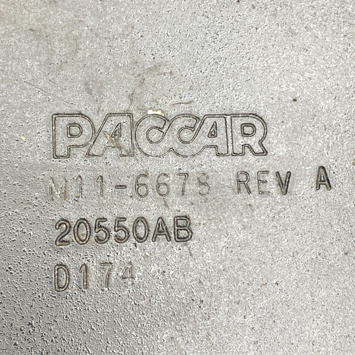 M11-6678 Genuine Paccar Mounting Bracket - Second Truck Parts