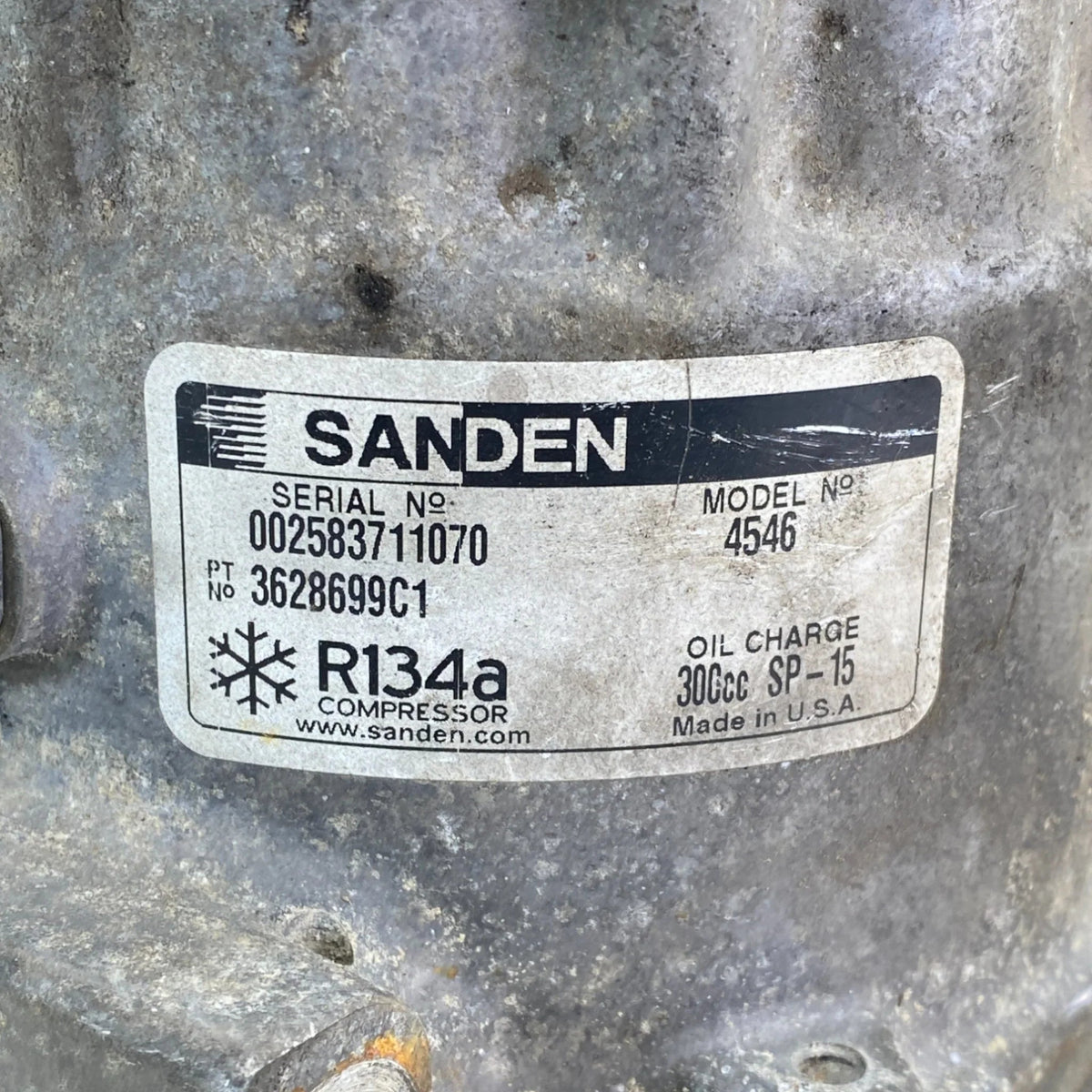 3628699C1 Genuine International A/C Compressor - Second Truck Parts