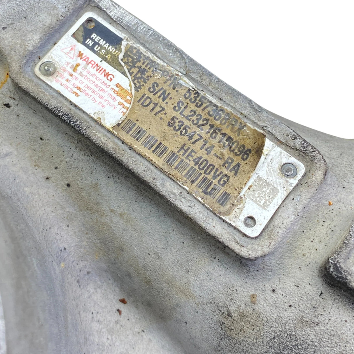 5357368RX Genuine Cummins Turbocharger Kit - Second Truck Parts