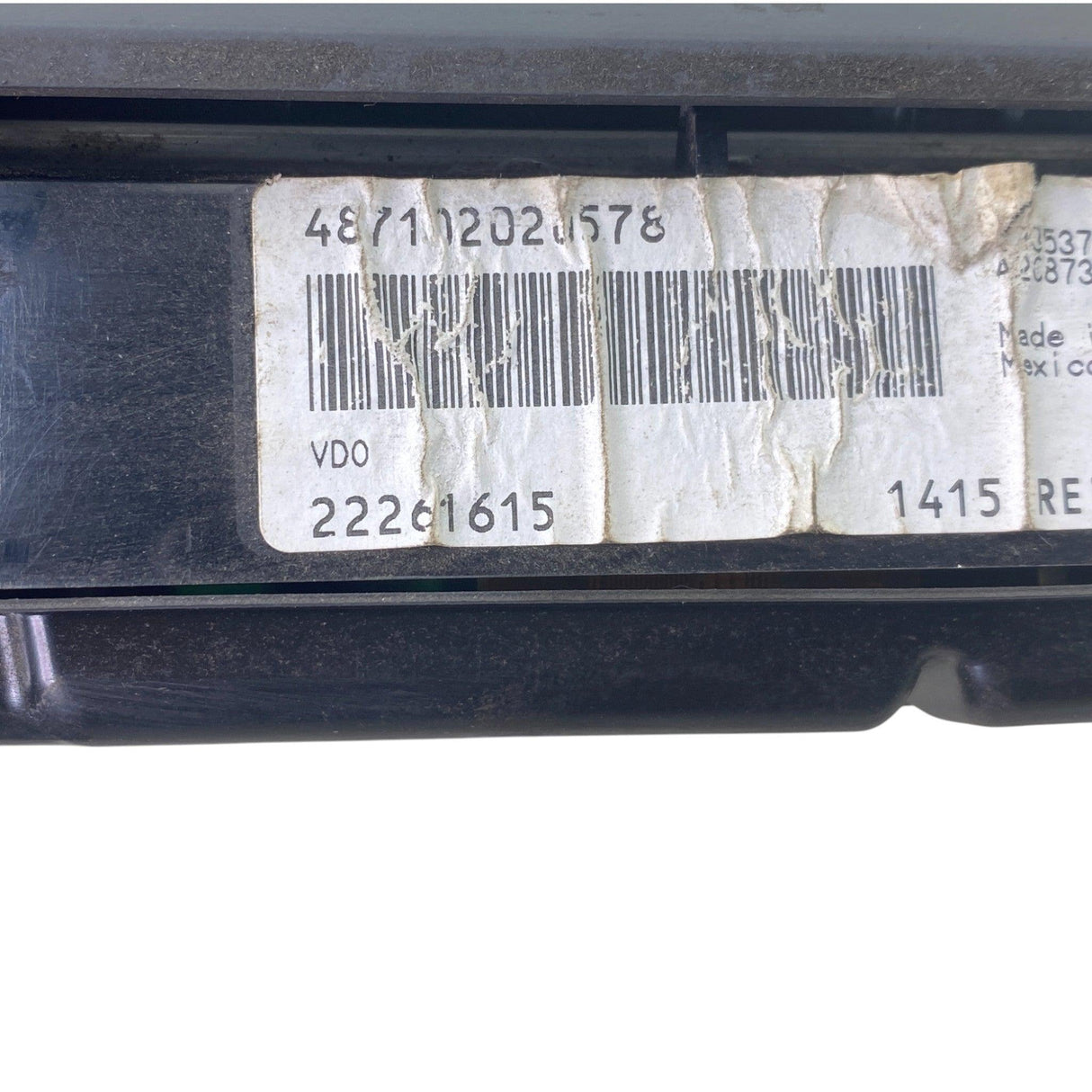 A2C87362900 Genuine Mack Instrument Cluster Speedometer Tachometer - Second Truck Parts