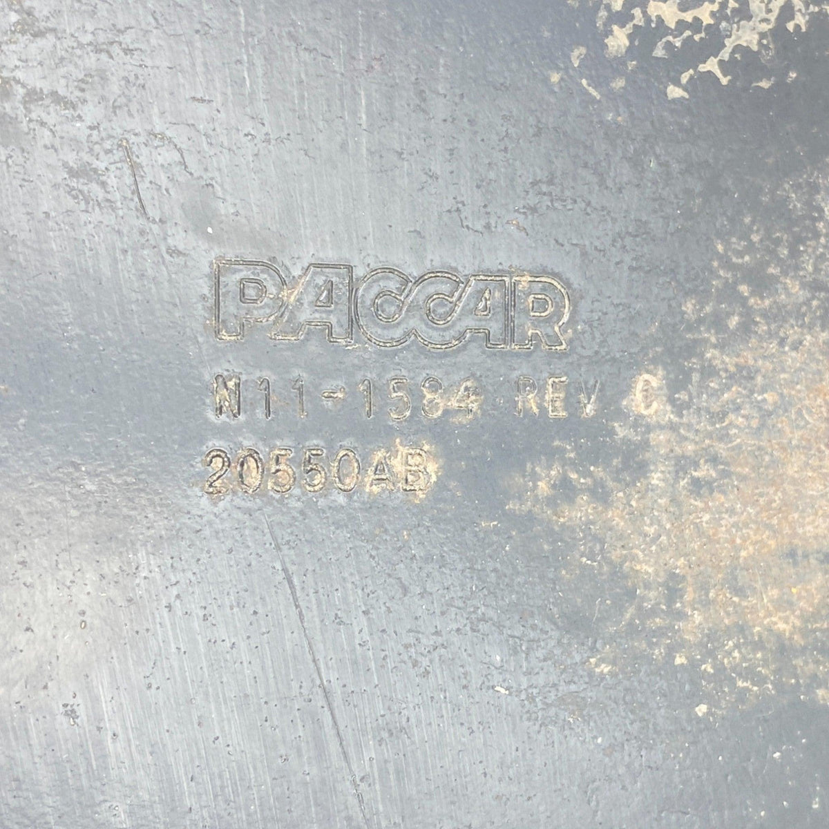 N11-1584 Genuine Paccar Left Battery Box Bracket - Second Truck Parts